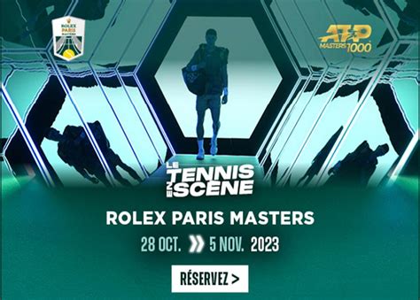 rolex paris masters 2023 billetterie|rolex paris masters schedule.